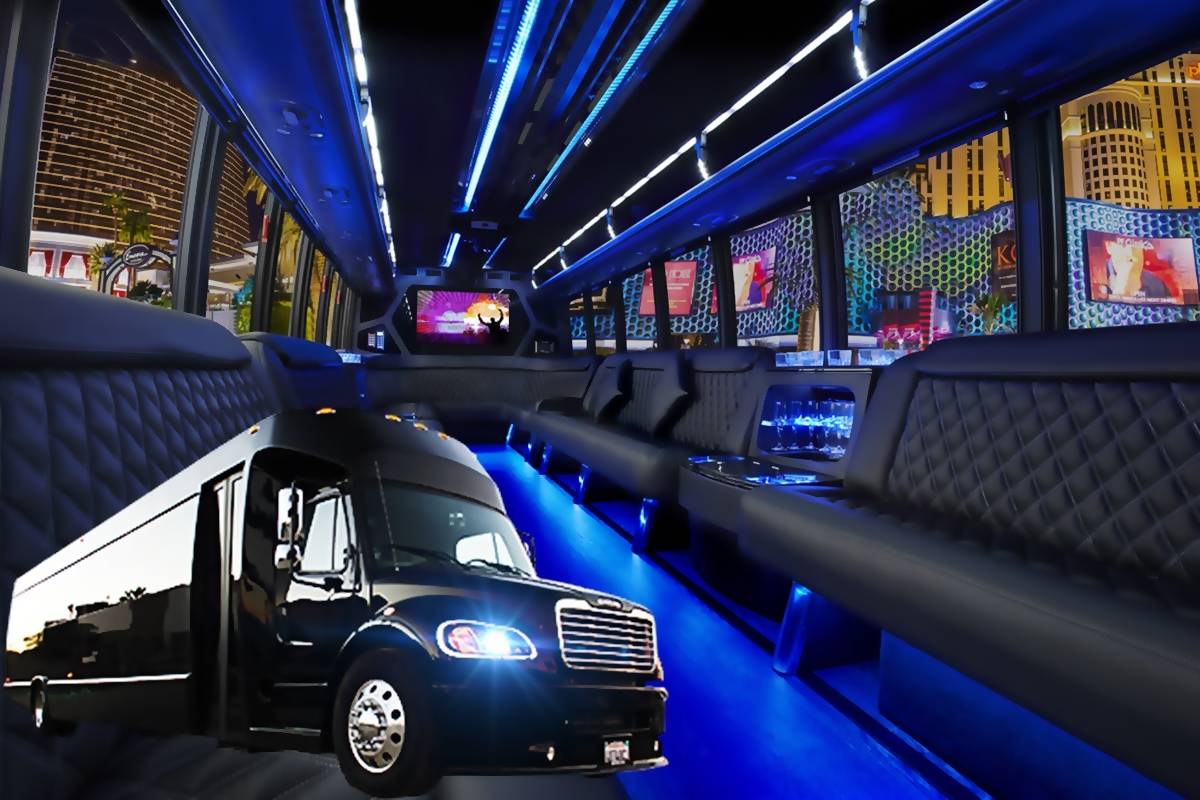 27 Passenger Luxury Party Bus